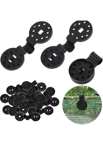 Gölge Bezi Ağır Hizmet Kilidi Tutacağı, Gölge Bezi Plastik Klipsler, Güneşlik Net Gölgeleme Sabit Klips Tokası Plastik, Rüzgar Geçirmez Tente Kelepçesi Tutacağı, Güneşlik Net Için Yuvarlak Plastik