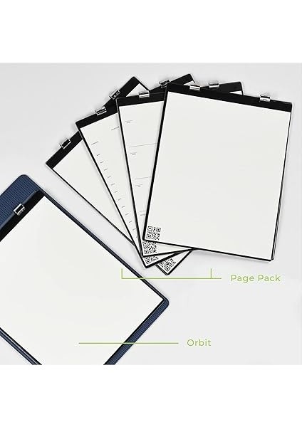 Orbit Executive Page Pack – Akıllı Tekrar Kullanılabilir Not Defteri – Haftalık Planlayıcı indirimleri