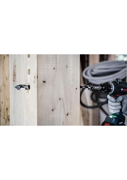 Professional Holzschlangenbohrer Mit 1/4"-Sechskantschaft (Ø 30 Mm) fırsatları