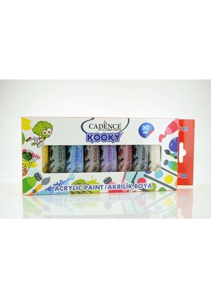 Kooky Akrilik 8'li Set 20ML
