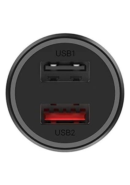 Araç Şarj Cihazı 37W Hızlı Şarj Çift USB modelleri