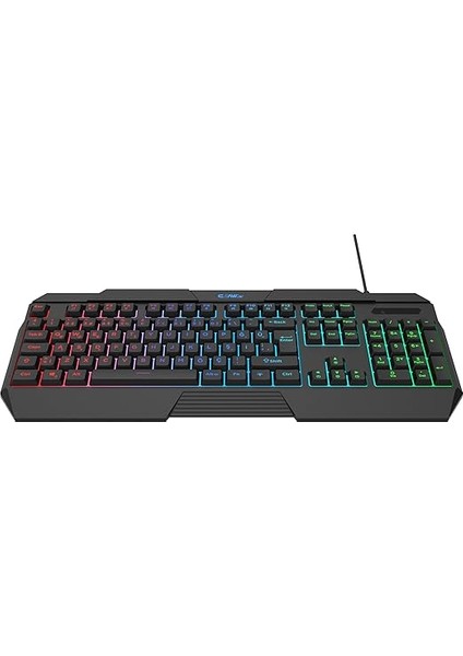 Thunderstrike Rgb Işıklandırma - 1000Hz Polling Rate - Örgü Kablolu Membran Oyuncu Klavyesi fırsatları