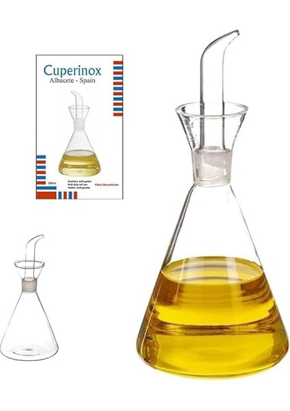 Zeytinyağı Için Cam Yağ Kutusu, Dayanıklı ve Kolay Temizlenebilir Gourmet Oil Collection (500 Ml) fiyatları