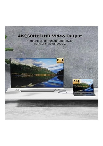 Thunderbolt 4 Erkek - Fmale Kablo Uzatma 2,0 M, 240 W Şarj, 20 Gbps Veri Aktarımı, MacBook Pro, Dell, Arzopa, Galaxy, USB C Için 4K USB C 3.2 Gen2×2 Monitör Kablosu, Taşınabilir Monitör modelleri