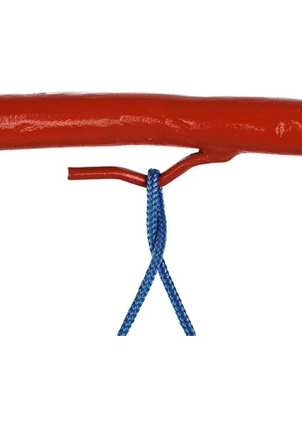 Basketbol Filesi - Basketbol Pota Ağı - Mavi-Beyaz-Turuncu (2 Adet) fırsatları