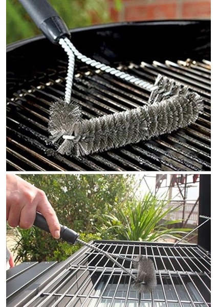 Barbekü Mangal Izgara Teli Temizlik Fırçası indirimleri