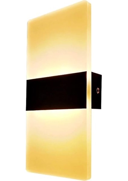 Modern Duvar Aplikle LED Duvar Lambası 6W Iç Mekan Yukarı Aşağı Kodor Aydınlatması Monte Işıklar Yatak Odası Oturma Odası Kodor Başucu Dekorasy