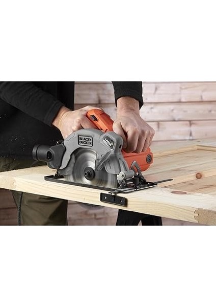 + Decker CS1250L-QS Daire Testere, Turuncu/siyah, 1250 W fırsatları