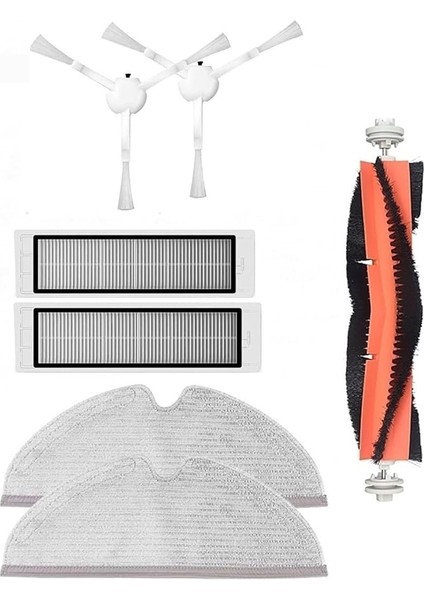 7 Li Dreame Vacuum Mop F9 ile Uyumlu Yedek Parça Seti