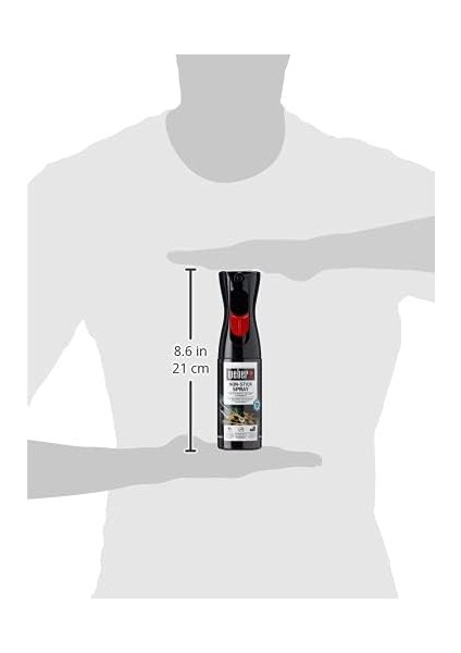 Yapışmaz Sprey 200 Ml, Izgara Için Yapışmaz Sprey, Geniş Püskürtme Alanlı Sis Spreyi, %100 Doğal Içerik Maddeleri, Izgara Izgarasını Yağlamak Için (17685) indirimleri