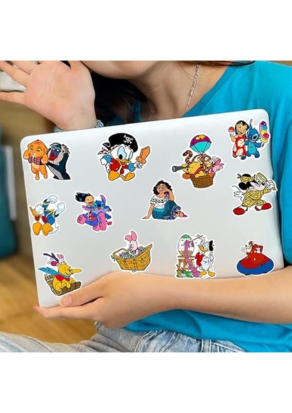 Çıkartması, 100 Adet Çizgi Film Tatlı Prenses Dekoratif Çıkartma, Su Geçirmez Vinil Çıkartma, Dizüstü Bilgisayar, Kaykay, Araba, Motosiklet, Çocuklar ve Gençler Için modelleri