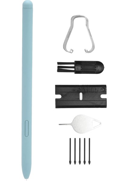 Tab S6 Lite Için Kalem, Tab S6 Lite Için 5 Yedek Uçlu Tablet 10.4 Inç -P610 -P615 (Mavi)