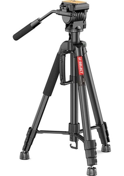 U-Select Vt-02 Hafif Taşınabilir 360° Alüminyum Tripod Monopod
