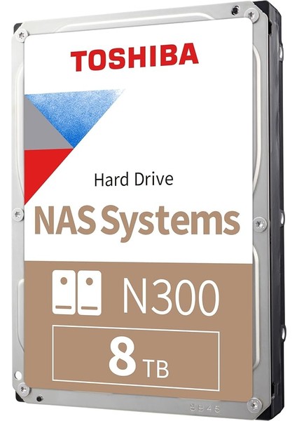 N300 8tb 3.5” Nas HDD – 7200RPM, 512MB Cache, Sata Iıı