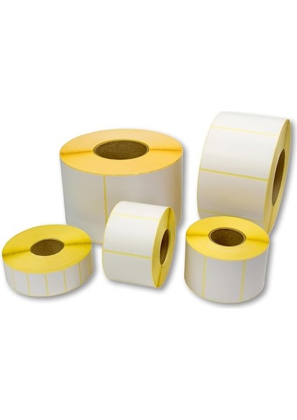 Label - 50X50 mm Termal Etiket, Barkod/adres/kargo Termal Etiketleri, Zebra ve Diğer Yazıcılarla Uyumlu