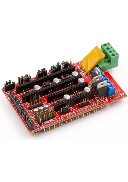 Robotik Reprap Ramps 1.4 3D Printer Kırmızı Kontrol Kartı fiyatları