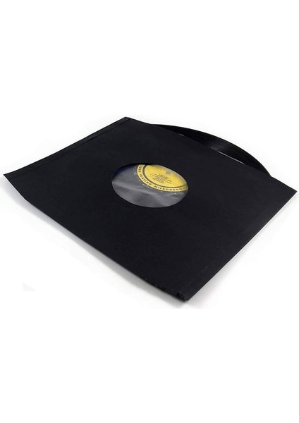 Sesler Siyah Antistatik Lp (12") Plak Zarfı (20 Adet)