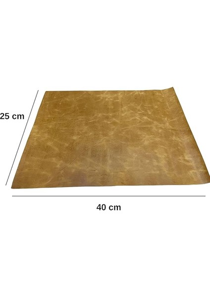 Crazy Horse Parça Deri, Deri Hobi Uğraşlarında Dıy Cüzdan, Kartlık, Çanta Vb Için Panel Kesim Hakiki Deri Parçası, 1 Adet (Camel, 40X25 Cm) fiyatları