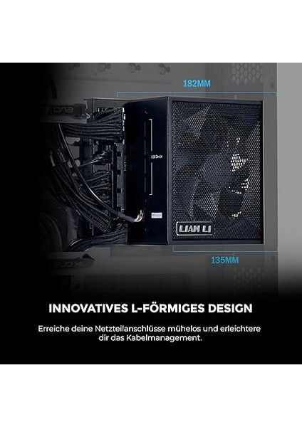 Li Edge 1000 Siyah 1000W 80+ Platinum Atx Power Supply modelleri