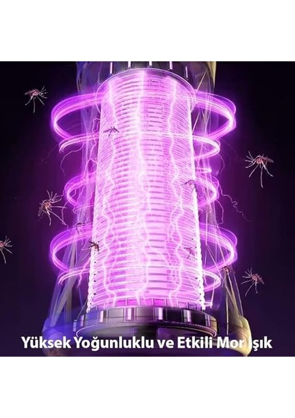 200M2 Etkili Uv Mor Işıklı Sivrisinek Öldürücü Sinek Kapanı Ev Yazlık Kamp Sivrisinek Kovucu indirimleri