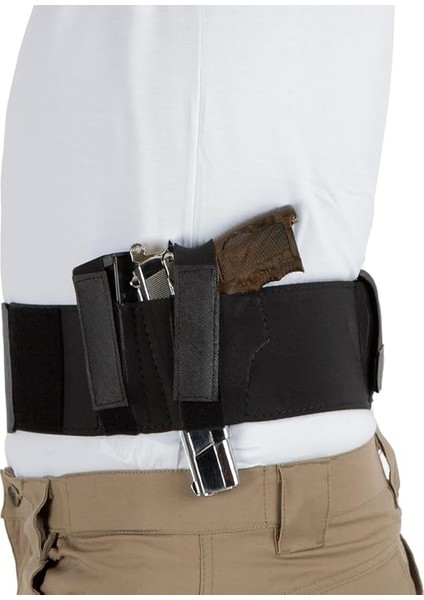 Sepeti Korse Tabanca Kılıfı-Çift Tabanca Kılıflı ve Çift Şarjörlüklü-Siyah modelleri