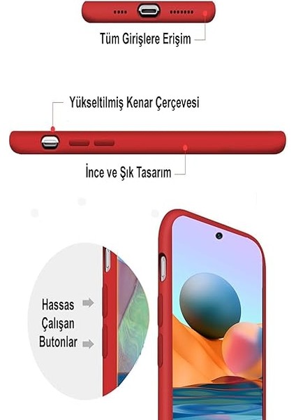 Iletişim Xiaomi Redmi Note 9 Pro ile Uyumlu Kapak ile Uyumlu Içi Kadife Lansman Silikon Kılıf - Siyah fiyatları