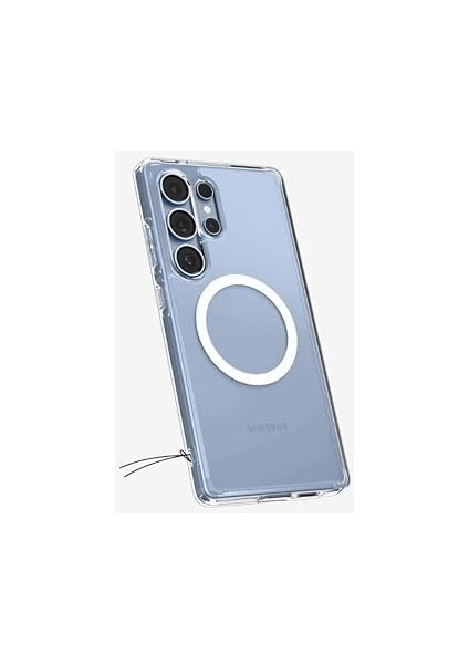 Galaxy S25 Ultra Ince Kılıf Crystal Hybrid Sararma Karşıtı Duraclear™ Hava Kanalı Teknolojisi™ Askeri Sınıf Koruma Magfit Özellikli Clear White Şeffaf Kapak - ACS08911 fırsatları