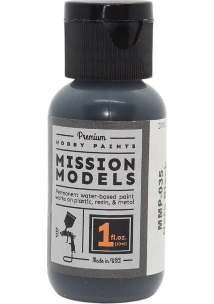 Models MMP-035 Nato Siyah Akrilik Boya 1 Oz (30ML)