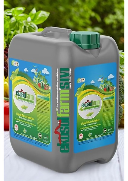 Sıvı Solucan Gübresi 10 Lt. Organik Gübre modelleri