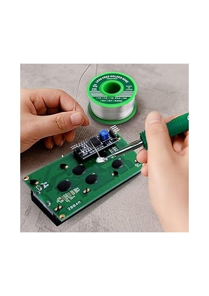 Lehim Kalemi, Kurşunsuz Lehim Teli Kolofonyum Çekirdekli Elektrikli Süpürme ve Ev Işleri Için (SN99,3 Cu0,7/0,8 Mm, 50 G) fırsatları