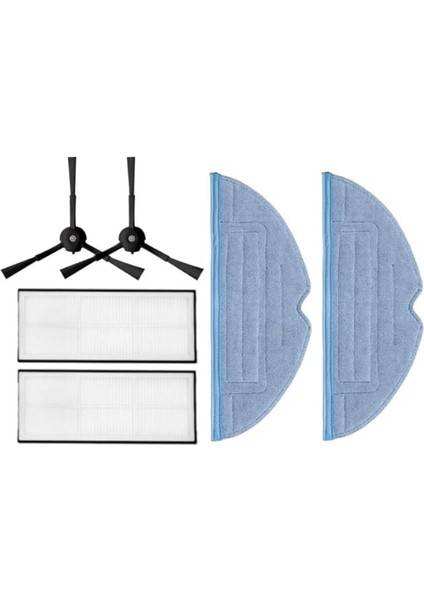 Roborock S8/s8+ Robot Süpürge Modelleri ile Uyumlu Ikili Set