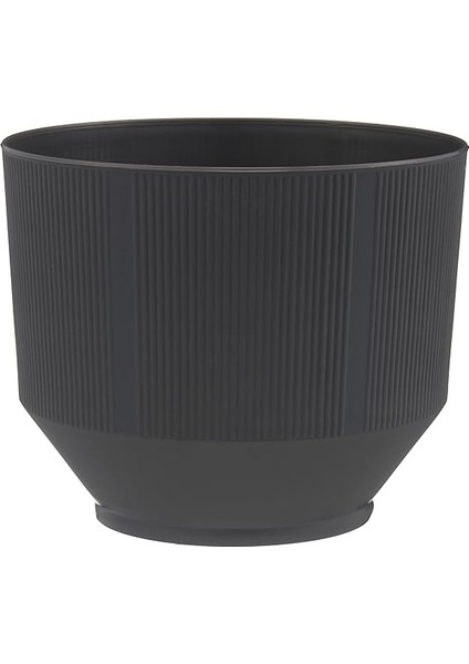 S282 Lüks Saksı Dekoratif Saksı, Antrasit, 18.5cm, 3.3 Litre fiyatları