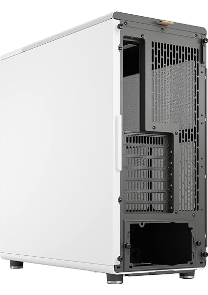 Design North Chalk White - Wood Oak Front - Mesh Side Panels - Two 140MM Aspect Pwm Fan Dahil - Sezgisel Iç Mekan Düzeni Tasarımı - Atx Orta Kule Pc Oyun Kılıfı indirimleri