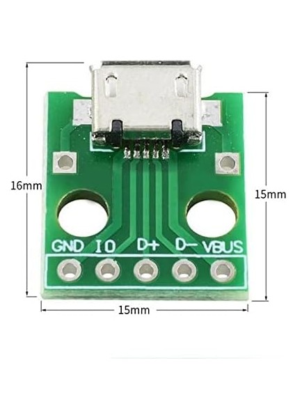 USB To Dip Çevirici Pcb 5V USB Haberleşme Deney Prototip modelleri