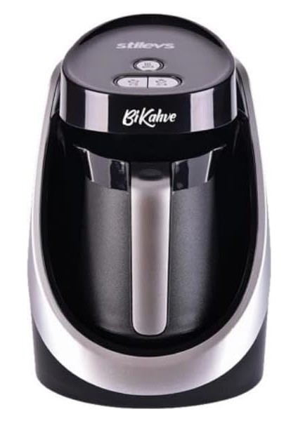 Bikahve Otomatik Türk Kahvesi Makinesi - Gümüş