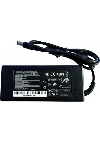 Concord 19.5V Hp/compaq Notebook Şarj Adaptörü C-1505 - Siyah fiyatları