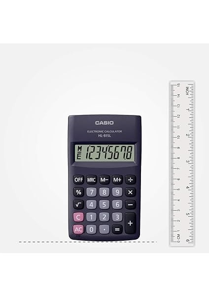 HL-815L-BK 8 Hane Siyah Hesap Makinesi fırsatları