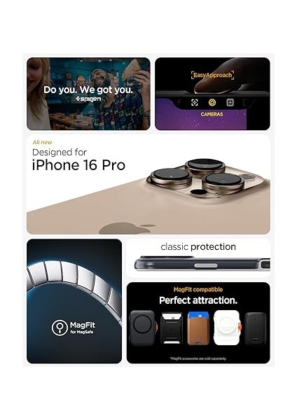 iPhone 16 Pro Magsafe Kılıf Classic C1 Hava Kanalı Teknolojisi™ Askeri Sınıf Koruma Magfit Graphite iMac Tasarım Kapak - ACS08152 fiyatları