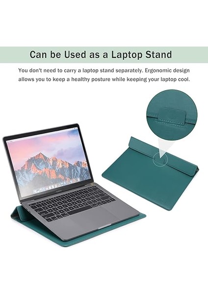 13,3-14 Inç Dizüstü Bilgisayar Kılıfı Çanta Kuzu Derisi Dizüstü Bilgisayar Kılıfı Stant Fonksiyonlu Compmacbook Pro 14 M2/m1 A2779 A2442 2023-2021, 13,5 Surface Laptop 5, Hp Spectre X360 13/envy fırsatları