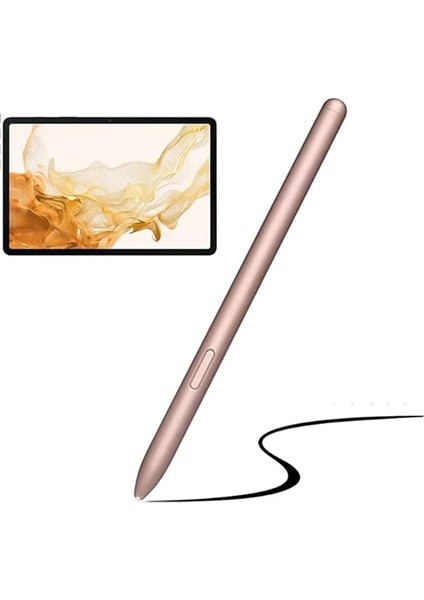 Tab S8+ Bluetooth Pen S Pen, Giriş Kalemi Samsung Galaxy Tab S8/tab S7/s7+ /s8+ Plus Bluetooth Kalem S Pen ile Uyumlu (Pembe)