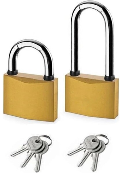 2'li Kilit Seti- Bot ve Çanta Kilidi - Asker Malzemeleri - Dolap Kilit