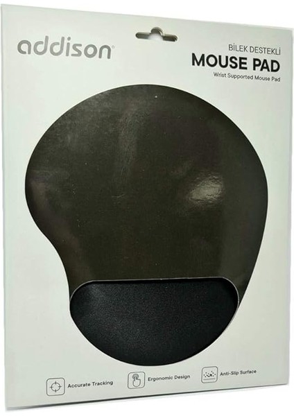 300521 Bileklik Destekli Siyah Mouse Pad fırsatları