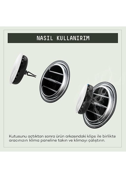 Spin Araba Klima Kokusu - Profesyonel Otomobil Kokusu | Bpa &amp; Sıvı Içermez | 90 Gün Etkili - 6'lı Set fiyatları