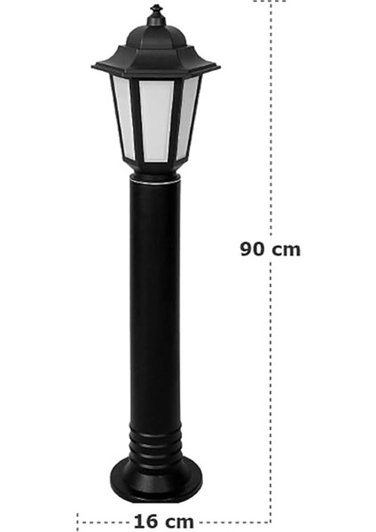 Geldi Zita Bahçe Aydınlatması Klas 90 cm Direk Bahçe Aydınlatma Set Üstü Bahçe Lambası modelleri