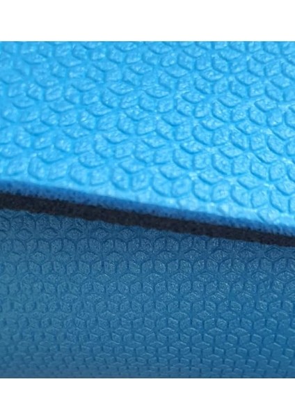 10 mm Pilates Minderi Yoga Matı 180X60 cm Mavi Mat fırsatları