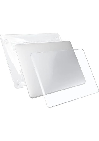 MacBook Pro 14.2 Inç Kılıf M1-M2-M3-M4 A2442 A2779 A2992 A2918 A3112 A3401 Uyumlu | Ince Kristal Sert Kapak | Çizilme ve Darbe Önleyici Koruyucu Kılıf | Pürüzsüz Yüzey | Touch'ıdli Şeffaf modelleri