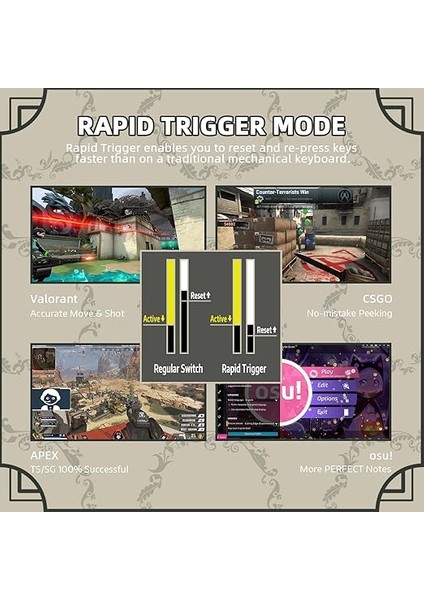 Shark K85 Mekanik Oyun Klavyesi %75 Oranında, Ayarlanabilir Tepki Davranışı, Mıknatıslı Şalter, Apex Pro Tkl Rgb Gasket Klavye A75 Qwerty Döner Düğmeli, Dks/mt/tgl Destekler, Pc/mac Için indirimleri