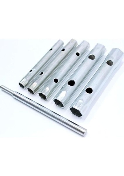 T Kollu Buji Boru Anahtar Seti Kovan Tipi Borulu Lokma Takımı 8-17MM Kollu Set 6 Parçalı indirimleri