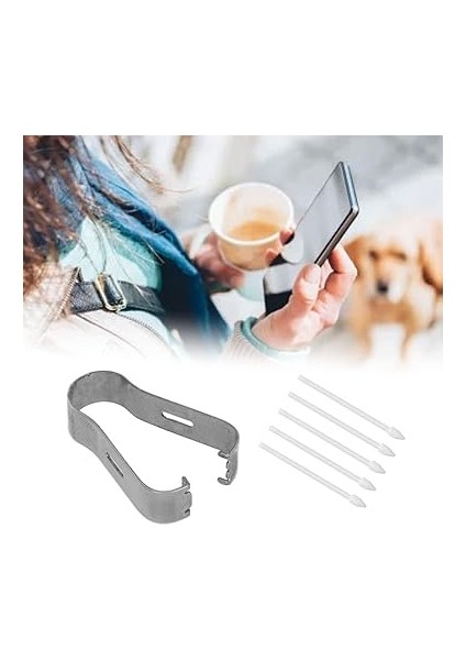 Tab S6/s7/s7+/s6 LITE/NOTE10/NOTE 5G/NOTE10+/NOTE10+5G/NOTE20 Için 5 Adet Yedek Dokunmatik Ipuçları S Kalem Uçları, Sökme Cımbız ile (Beyaz) fırsatları