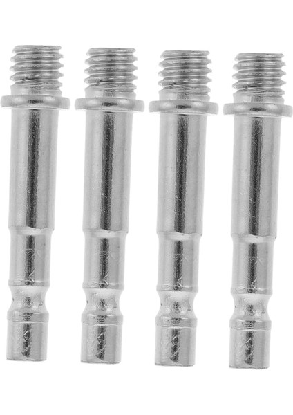 4 Adet Mikrofon Boom Kolu Uzatma Tüpü 3/8 Vida Tipi Adaptör Mikrofon Standı Için Evrensel Mikrofon Standı Aksesuar Adaptörü